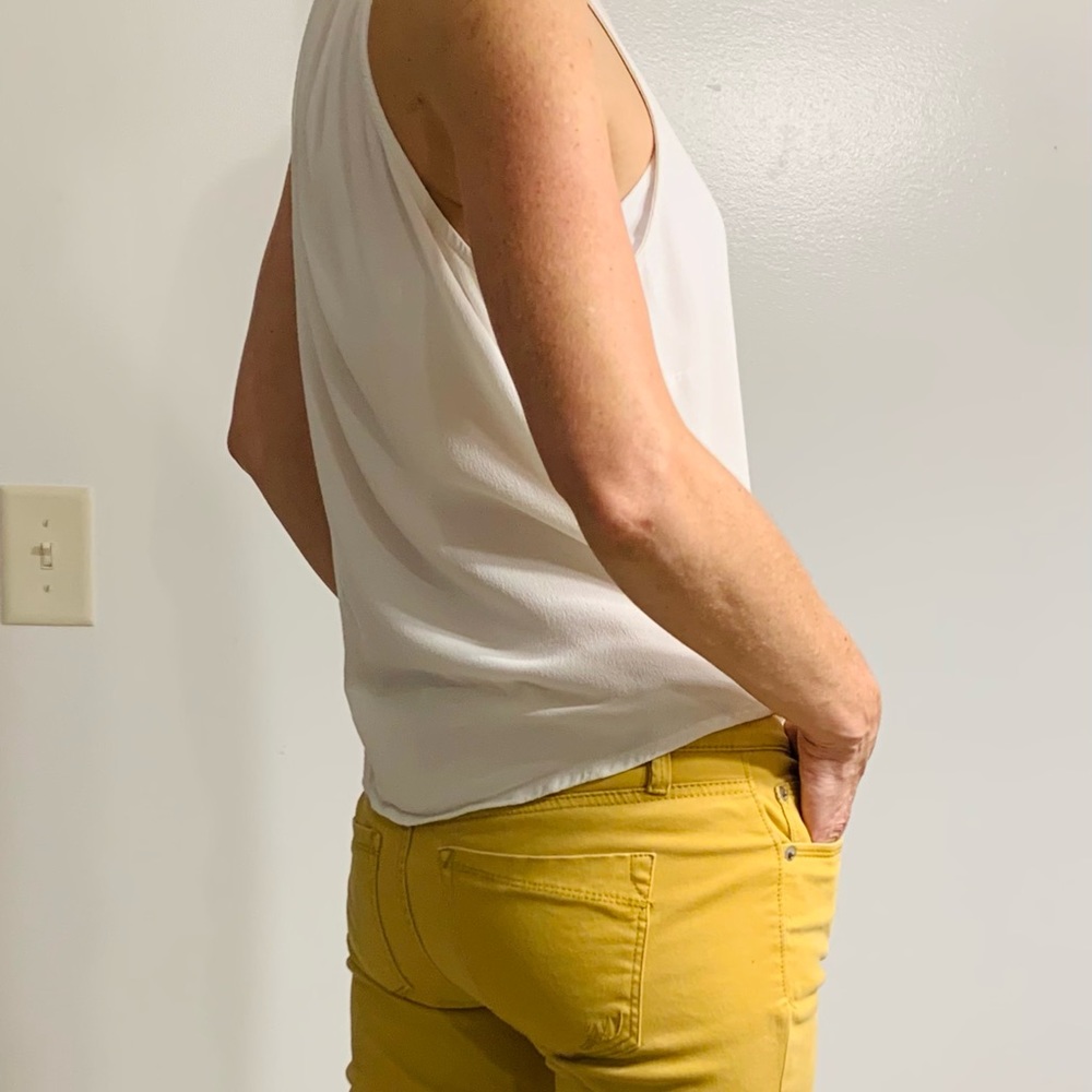 Express Jeans Skinny, Gold Color, Women Sz 8